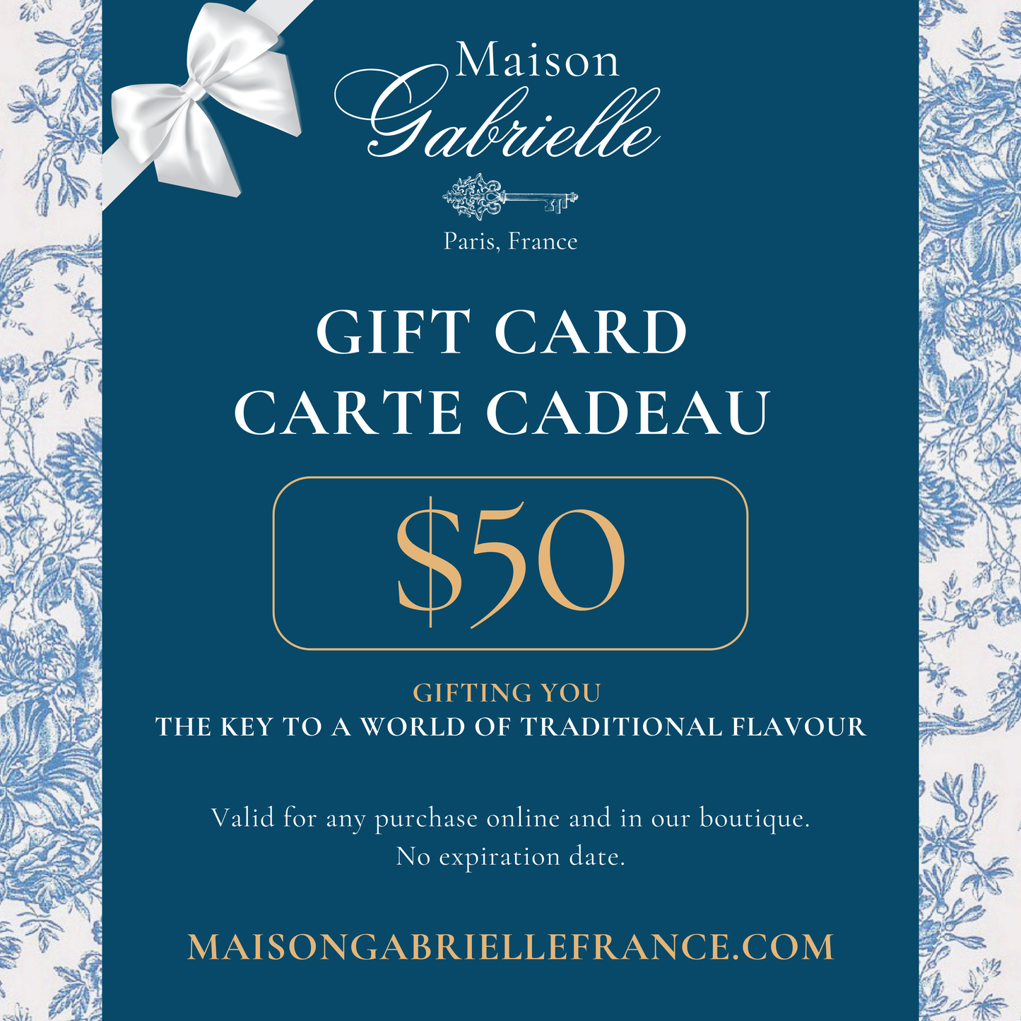 GIFT CARD - MAISON GABRIELLE