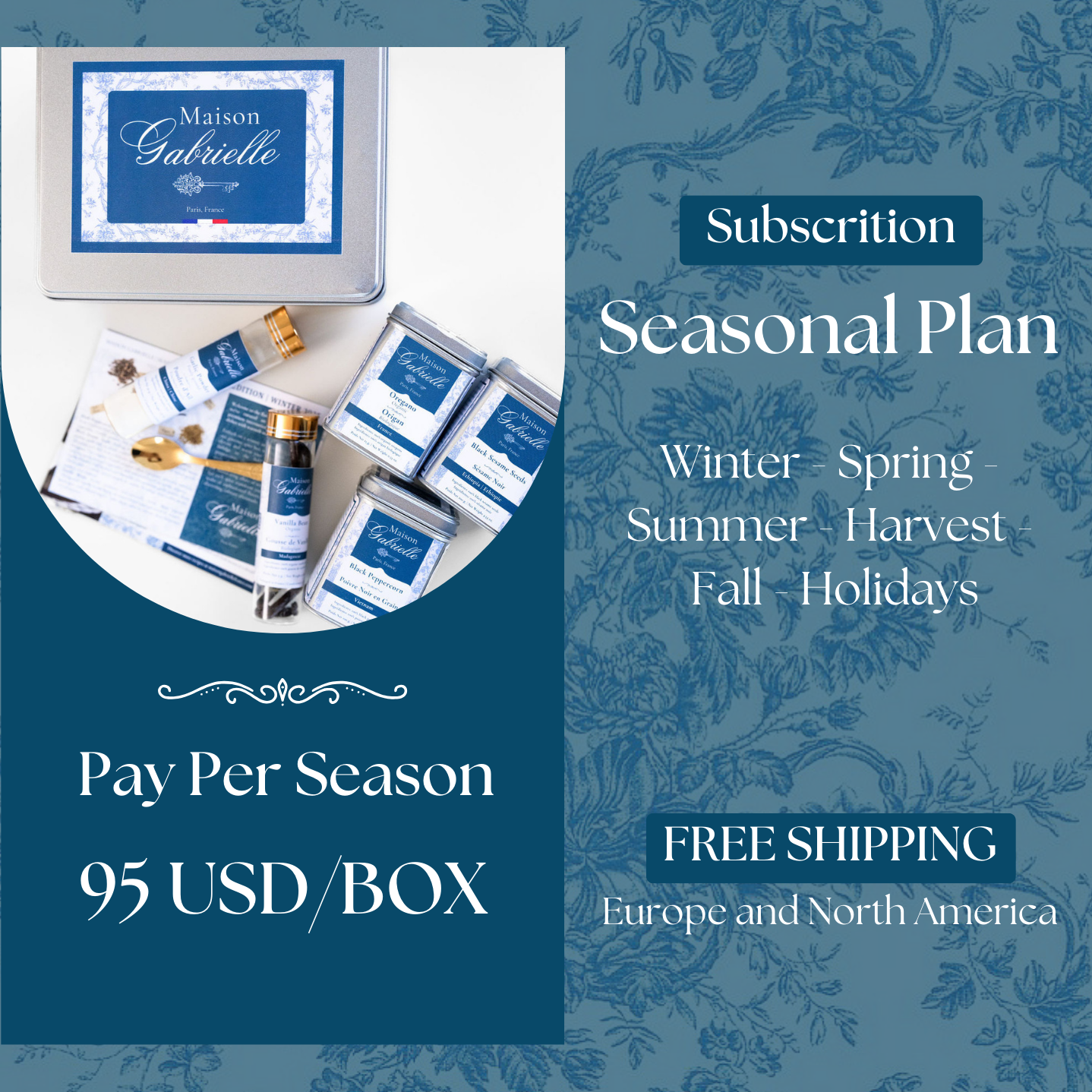 Seasonal Plan Subscription - 1 year