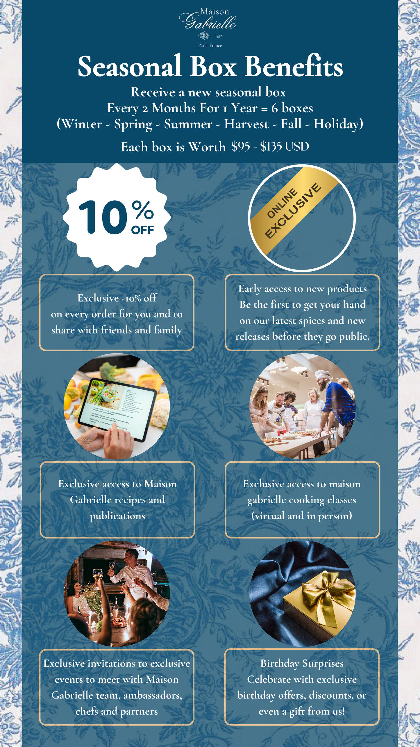 Seasonal Plan Subscription - 1 year