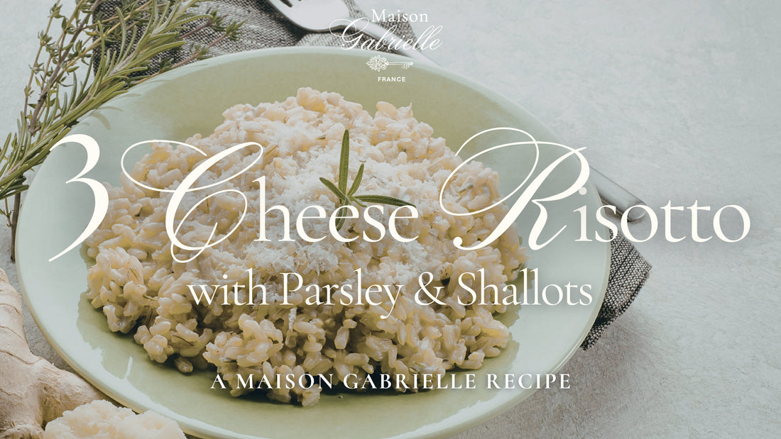RECIPE: 3 Cheese Parsley & Shallot Risotto