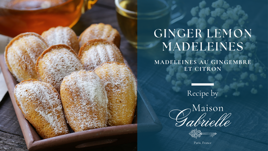 RECIPE: Ginger Lemon Madeleines