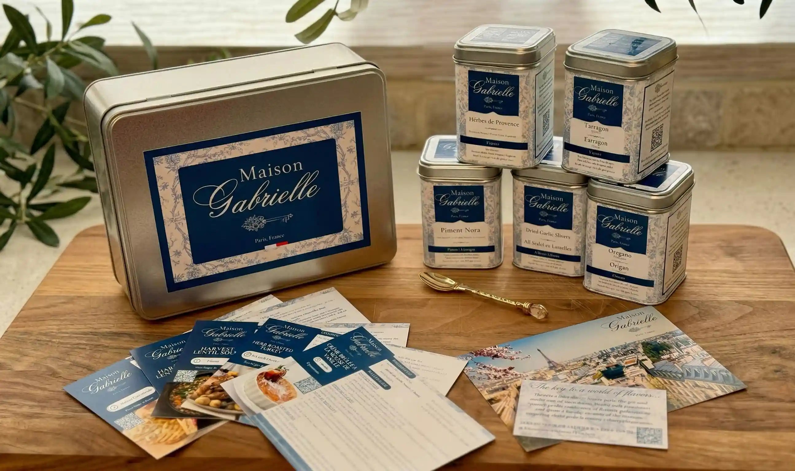 Gourmet boxes Maison Gabrielle
