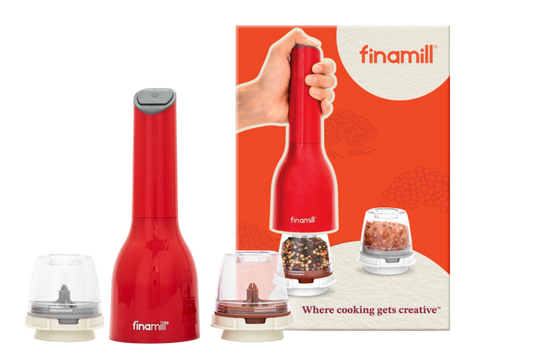FinaMill®  spice grinder + 2 pods