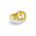 Gift Set | Maison Gabrielle Fleur de Sel, Black Peppercorns and Michael Aram Gold Heart Dish