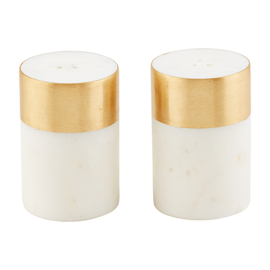 Marble Salt and Pepper Set by Mud Pie